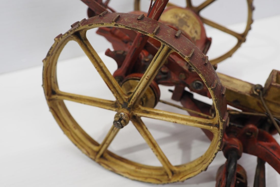 WOW! RARE Salesman sample Steele mower - 7