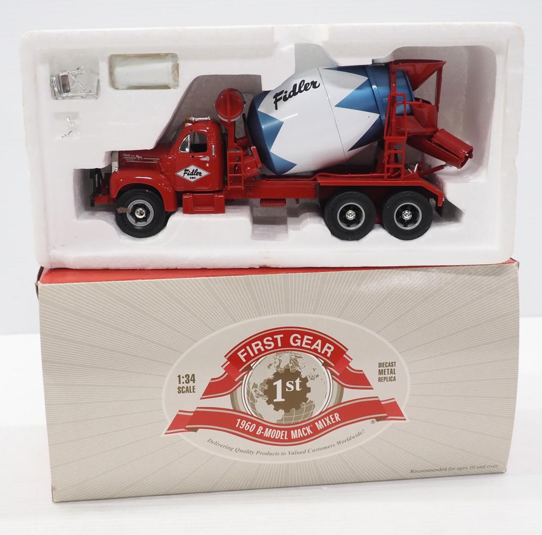 1st Gear Fidler rear discharge Mack cement mixer (1 of 2)