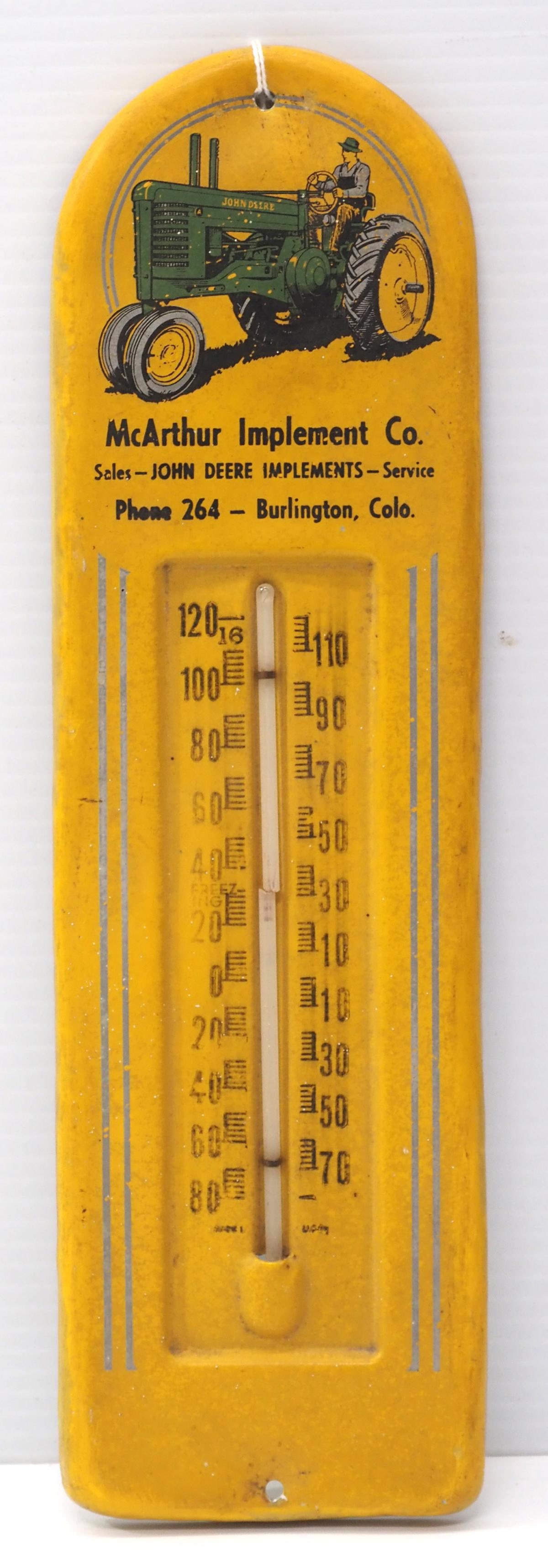 John Deere dealer thermometer (1 of 2)