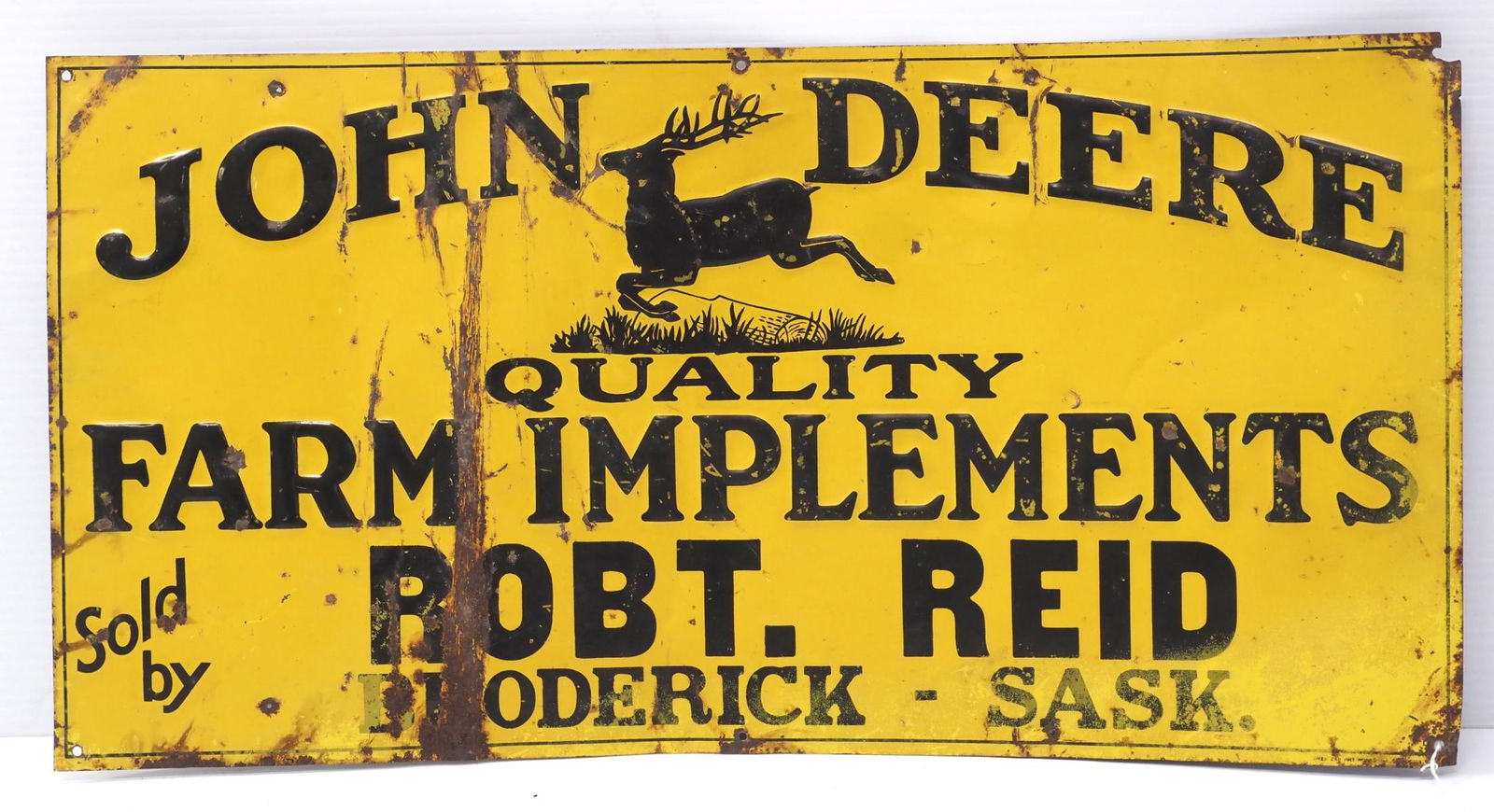 John Deere Farm Implements dealer sign (1 of 3)