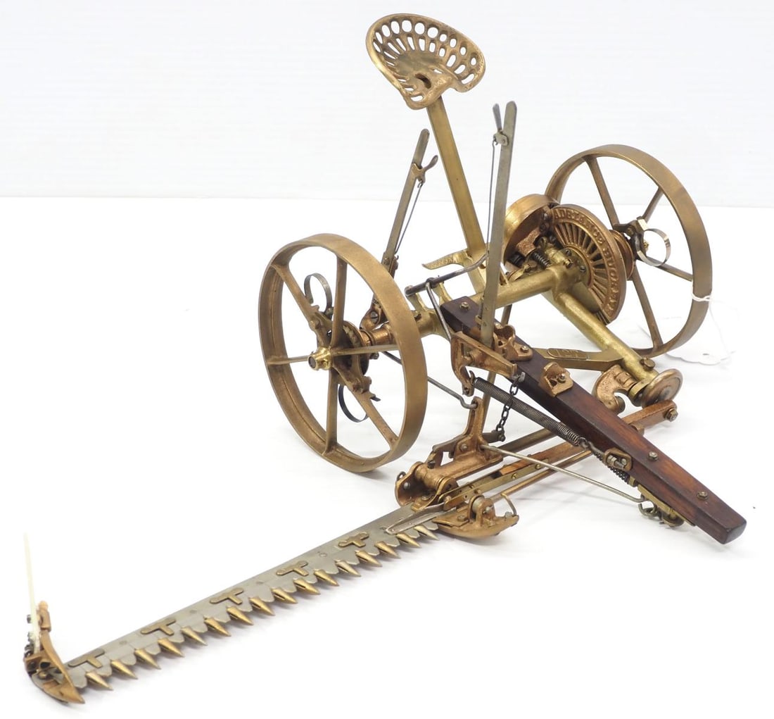 Salesman sample Adriance horse-drawn mower (1 of 9)