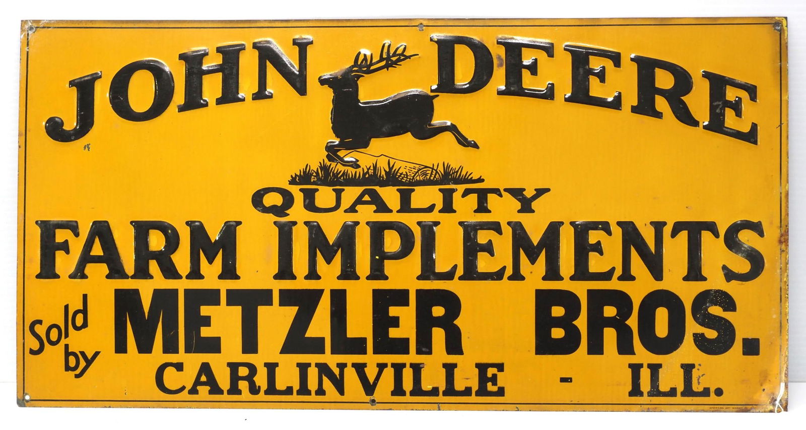 John Deere Farm Implements dealer sign (1 of 3)