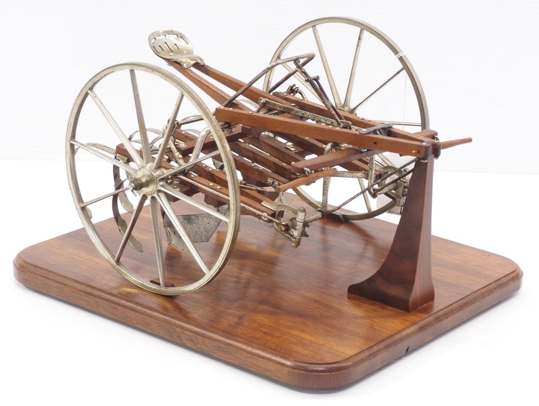 Salesman sample horse-drawn cultivator (1 of 3)
