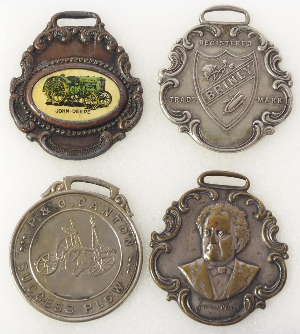 (4) Advertising watch fobs (1 of 2)