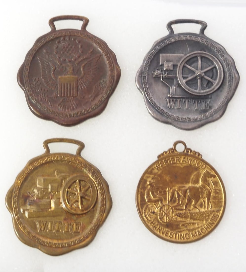 (4) Advertising watch fobs (1 of 2)