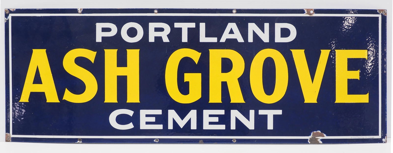 Portland Ash Grove Cement sign (1 of 3)