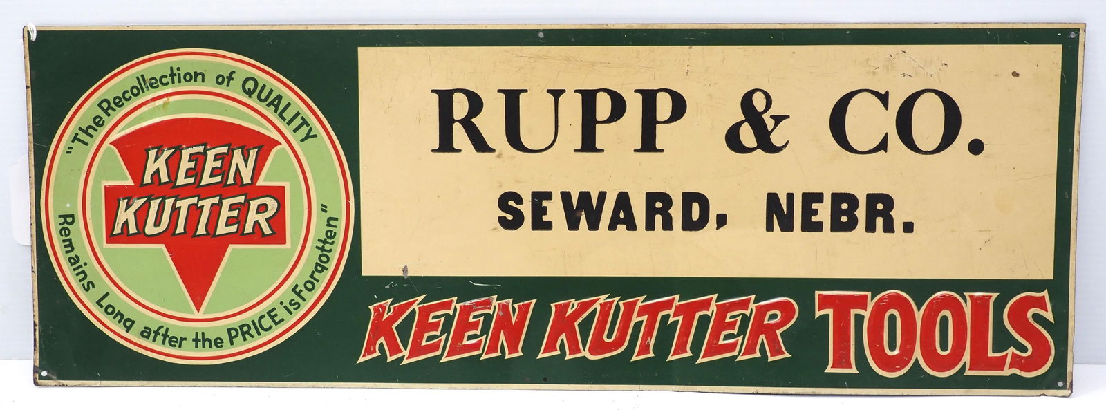 Keen Kutter dealer sign (1 of 2)