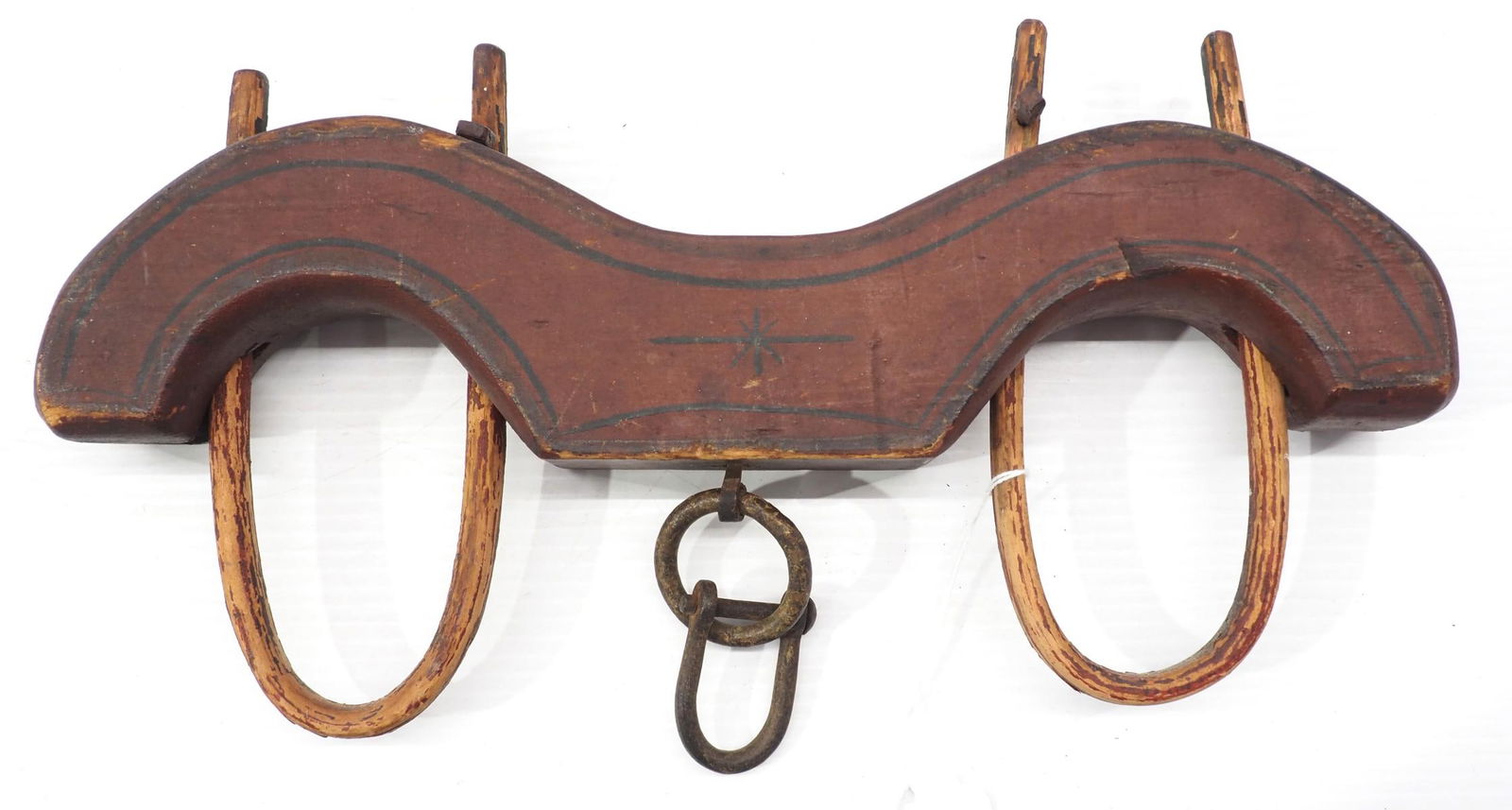 Salesman sample wooden ox yoke (1 of 2)