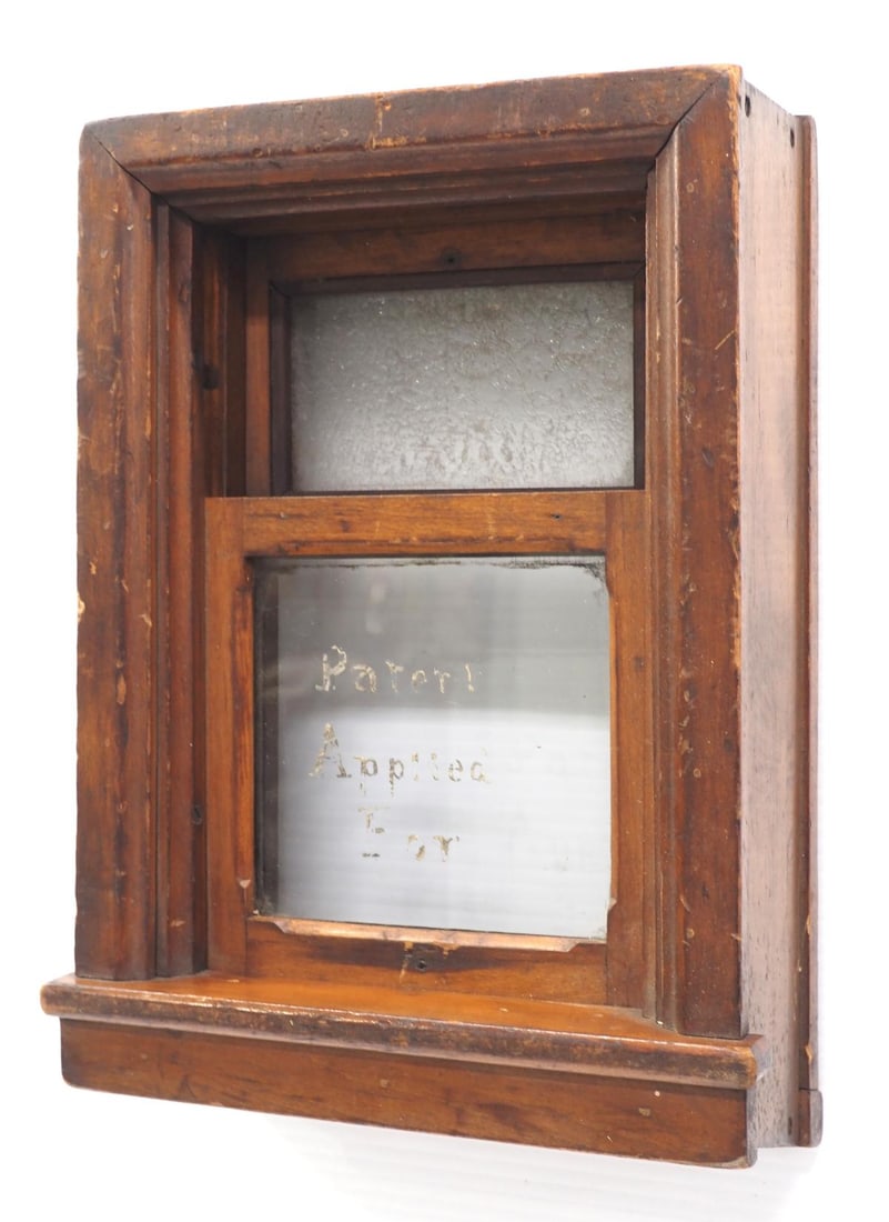 Salesman sample wooden double-hung window (1 of 3)