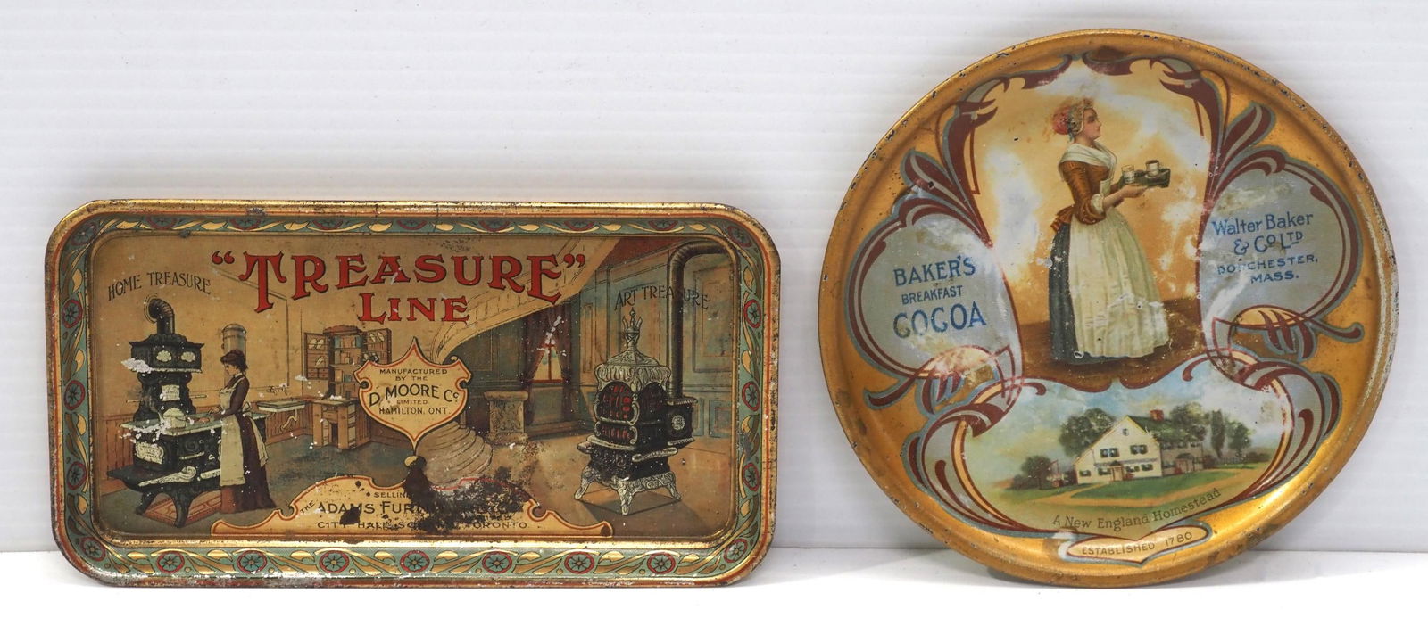 (2) Small metal tip trays (1 of 4)