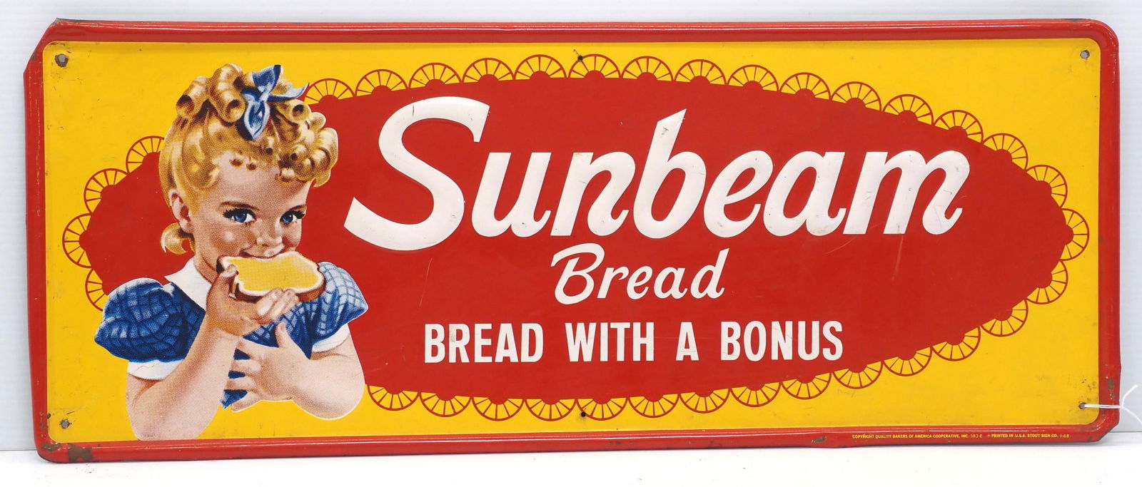 Sunbeam Bread sign (1 of 4)