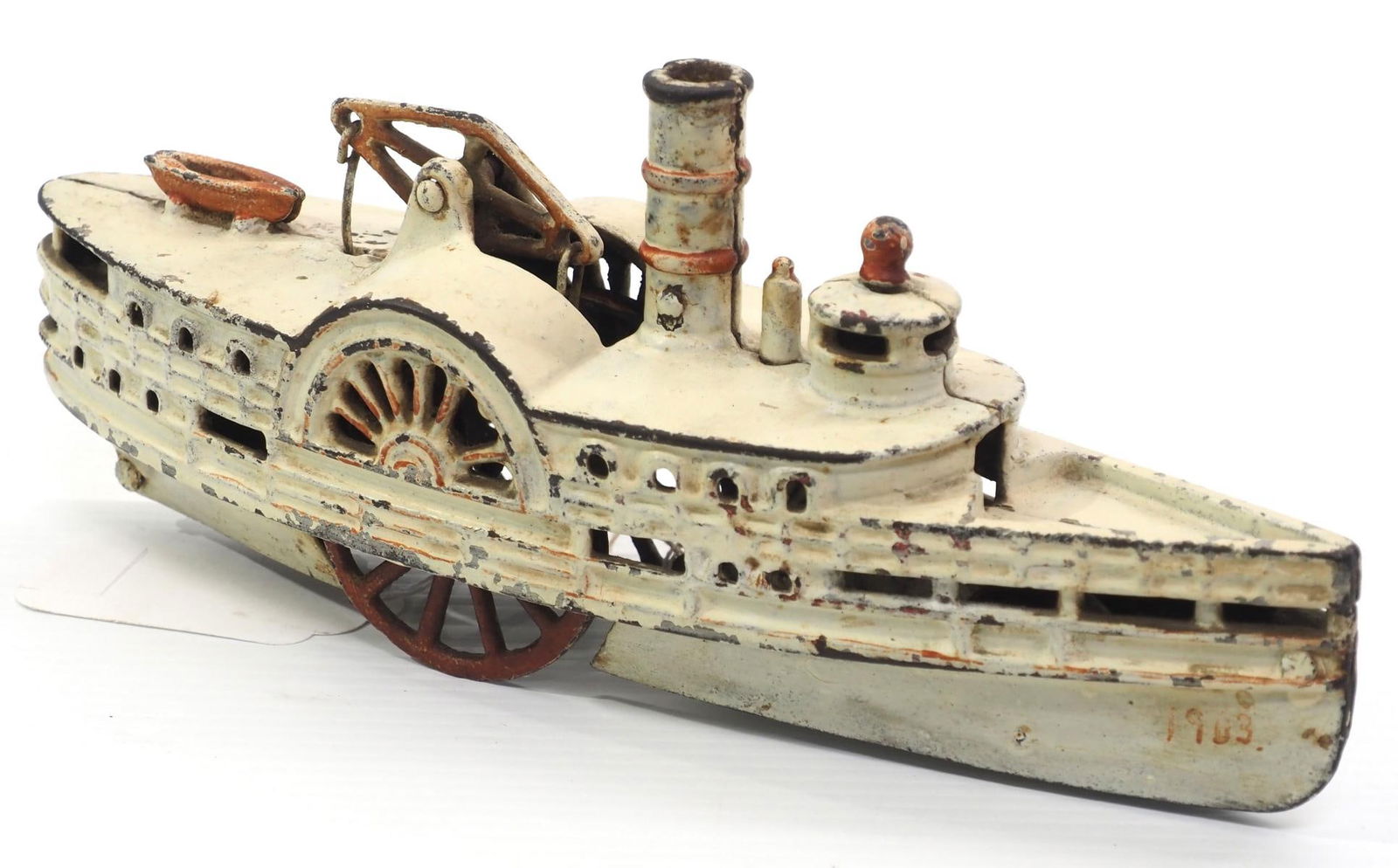 Early cast iron steam boat (1 of 3)