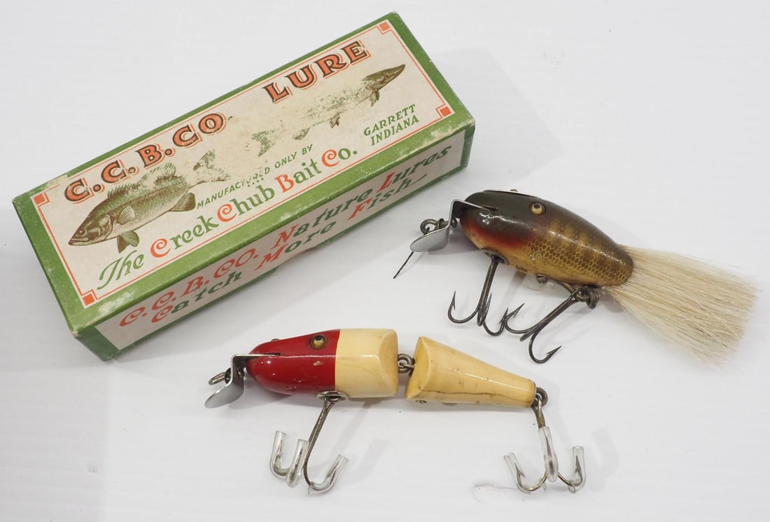(2) CCB Co. lures & (1) box (1 of 2)