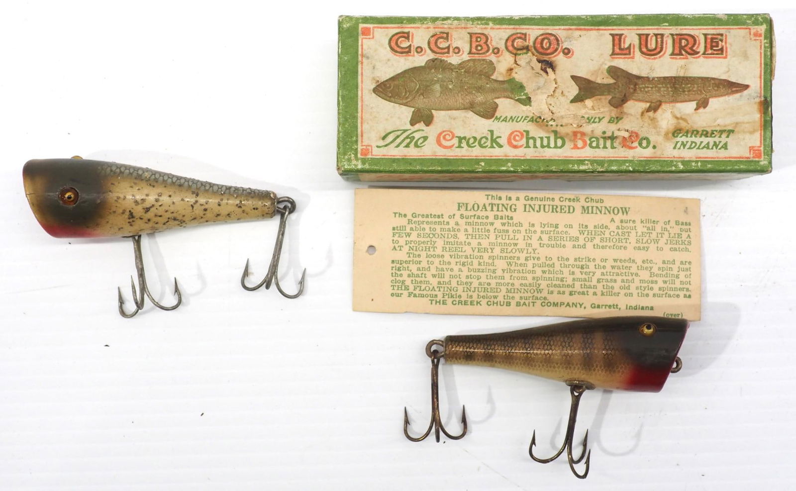 (2) CCB Co. Plunker lures (1 of 2)