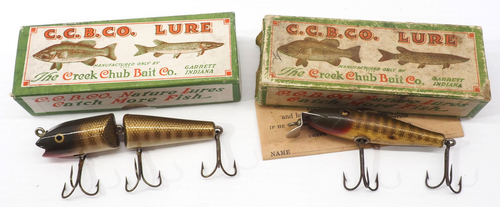 (2) CCB Co. Pikie lures (1 of 2)