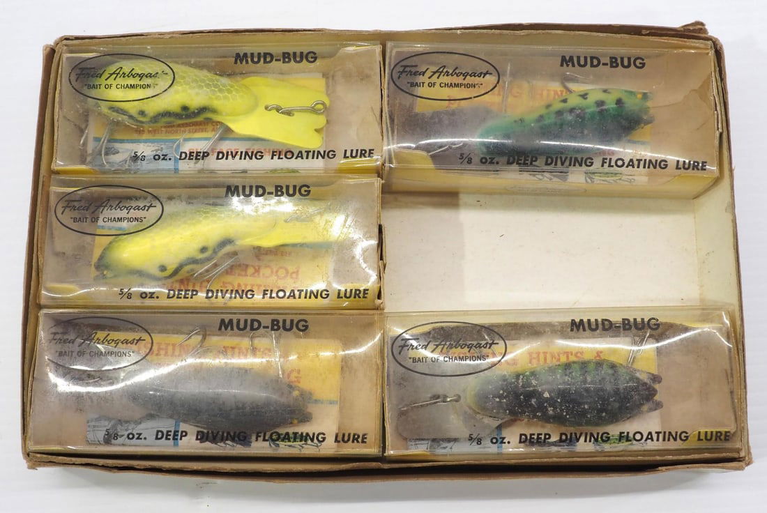 Fred Arbogast Mud Bug dealer box (1 of 3)