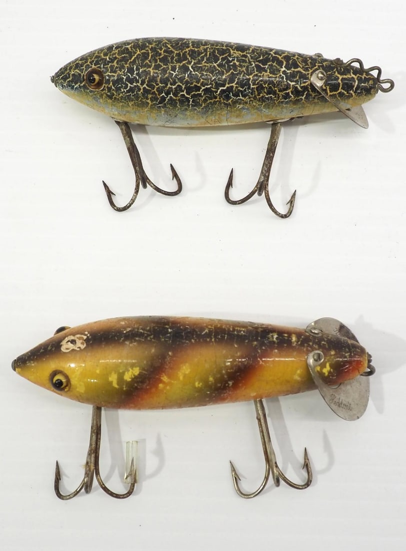 (2) Early Heddon Crab Wigglers (1 of 2)
