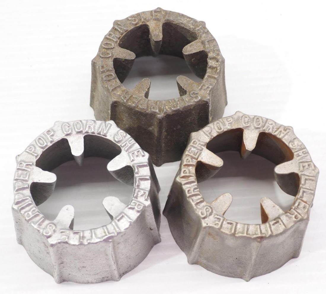 (3) Little Stripper Popcorn Shellers: (3) Little Stripper Popcorn Shellers