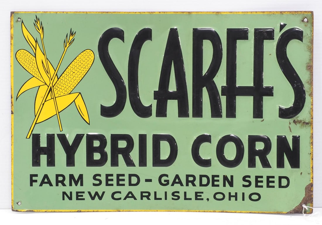 Scarff's Hybrid Corn sign (1 of 2)