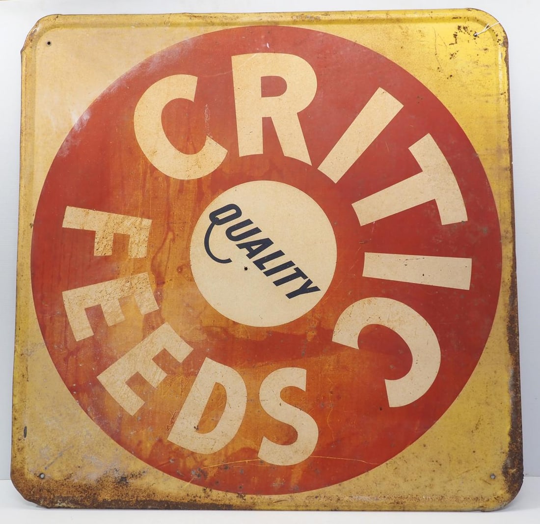 Critic Feeds self-framed sign (1 of 3)