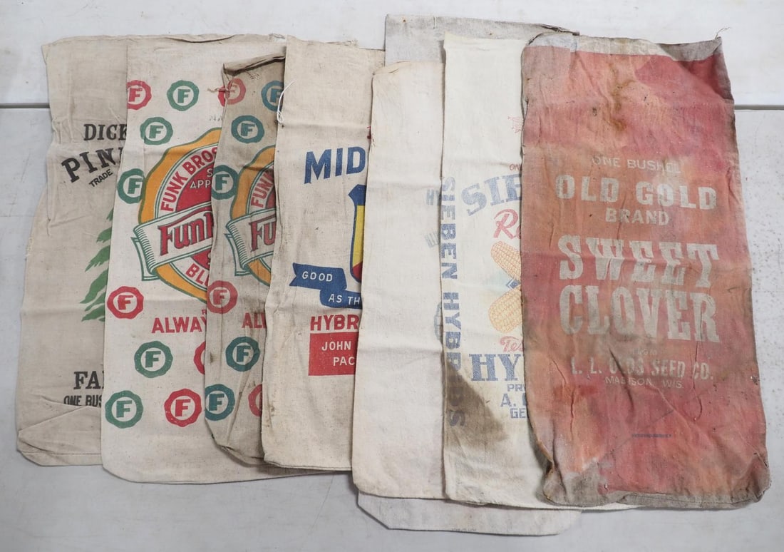 (8) Cloth seed bags with colorful graphics (1 of 1)
