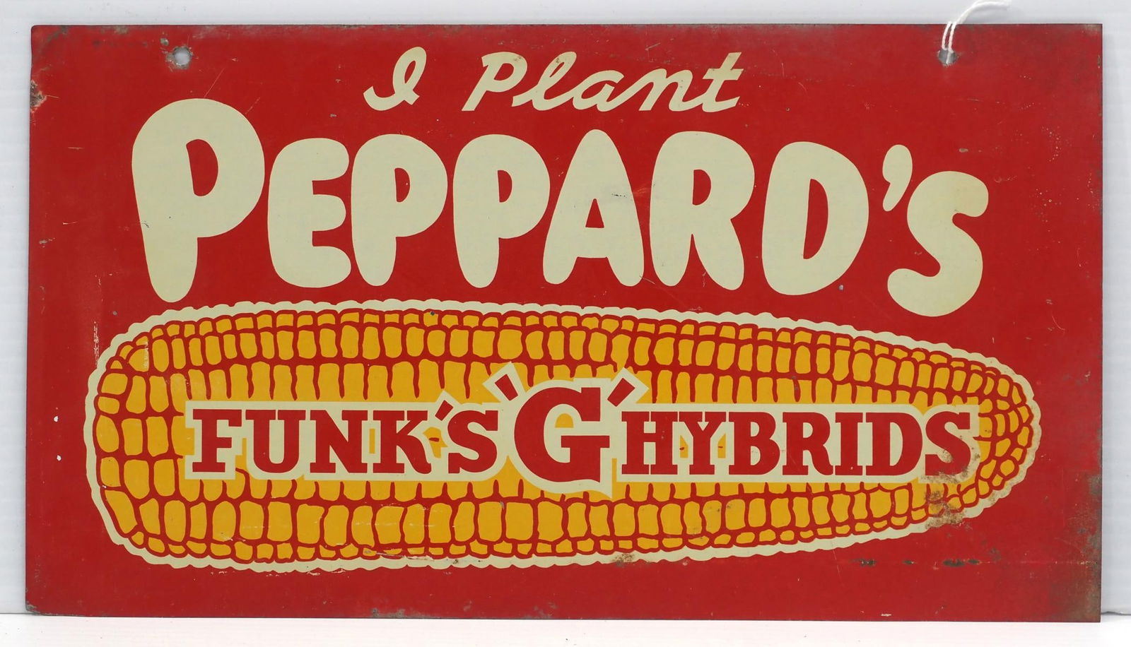 Peppard's Funk's G Hybrids sign (1 of 2)