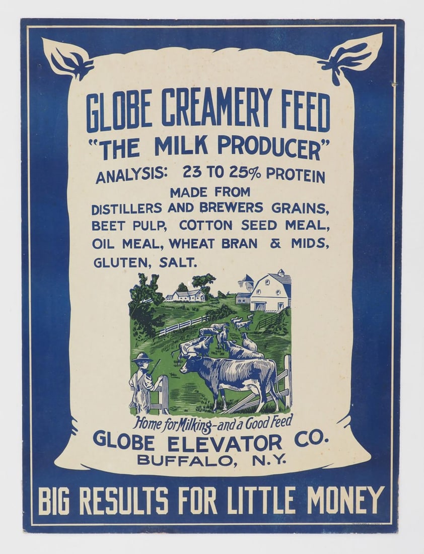 Globe Creamery Feed sign (1 of 2)