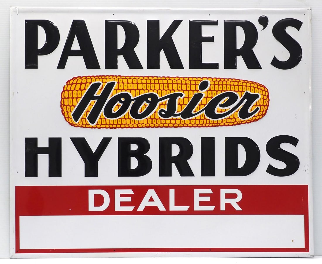 Parkers Hoosier's Hybrid Dealer sign (1 of 2)