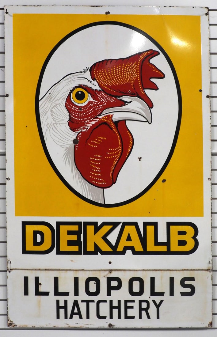 DeKalb sign with chicken graphic (1 of 4)