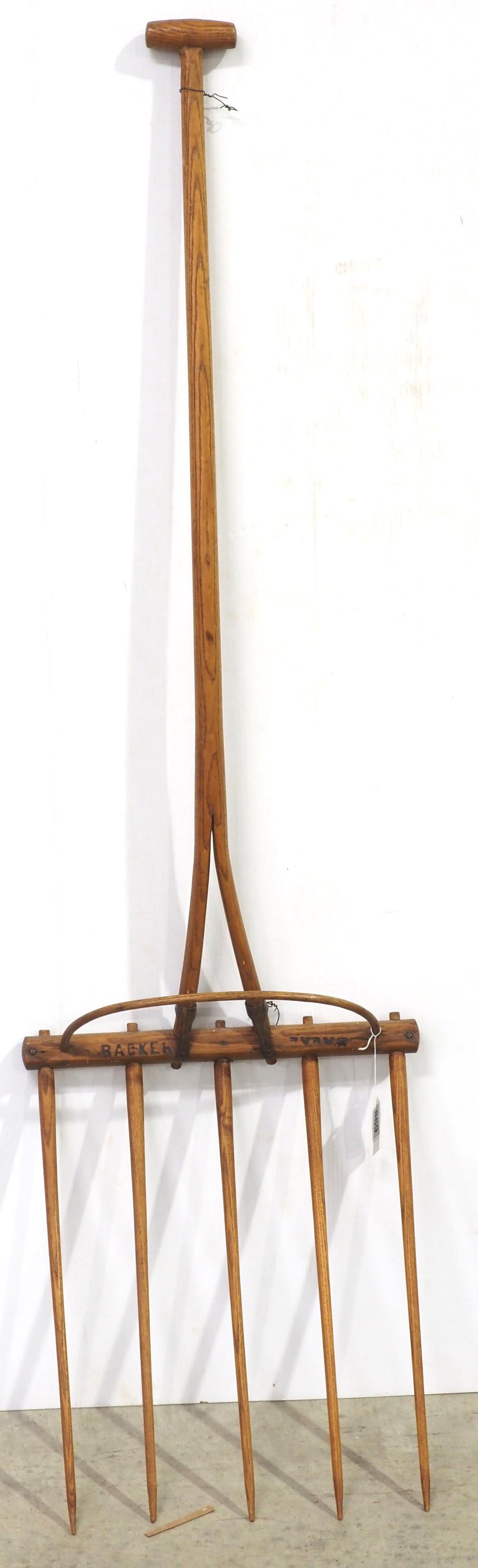 63"L wooden primitive hay fork (1 of 1)