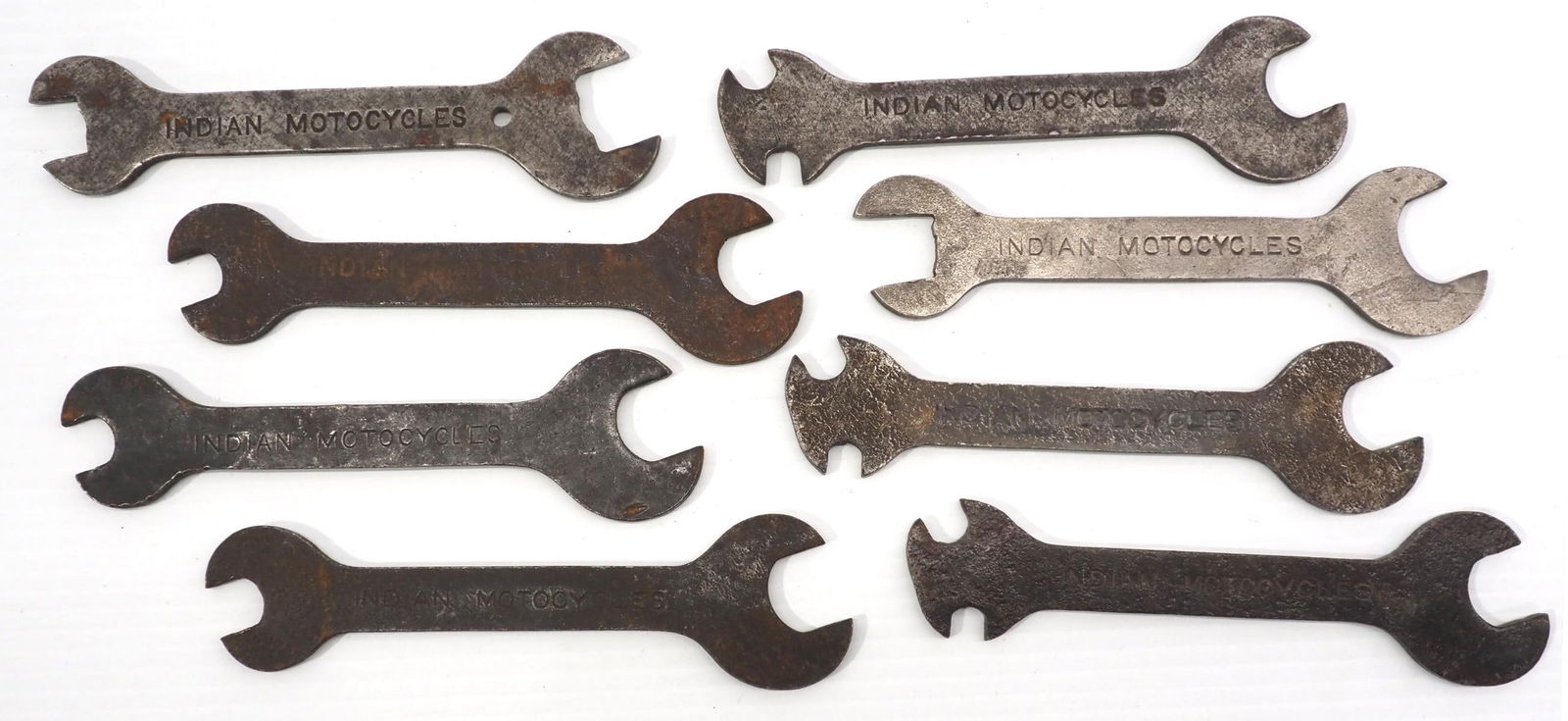 (8) 6"L Indian Motorcycles wrenches (1 of 1)