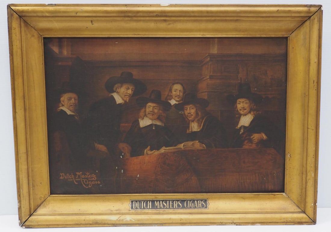 Dutch Masters Cigars framed print on canvas (1 of 3)