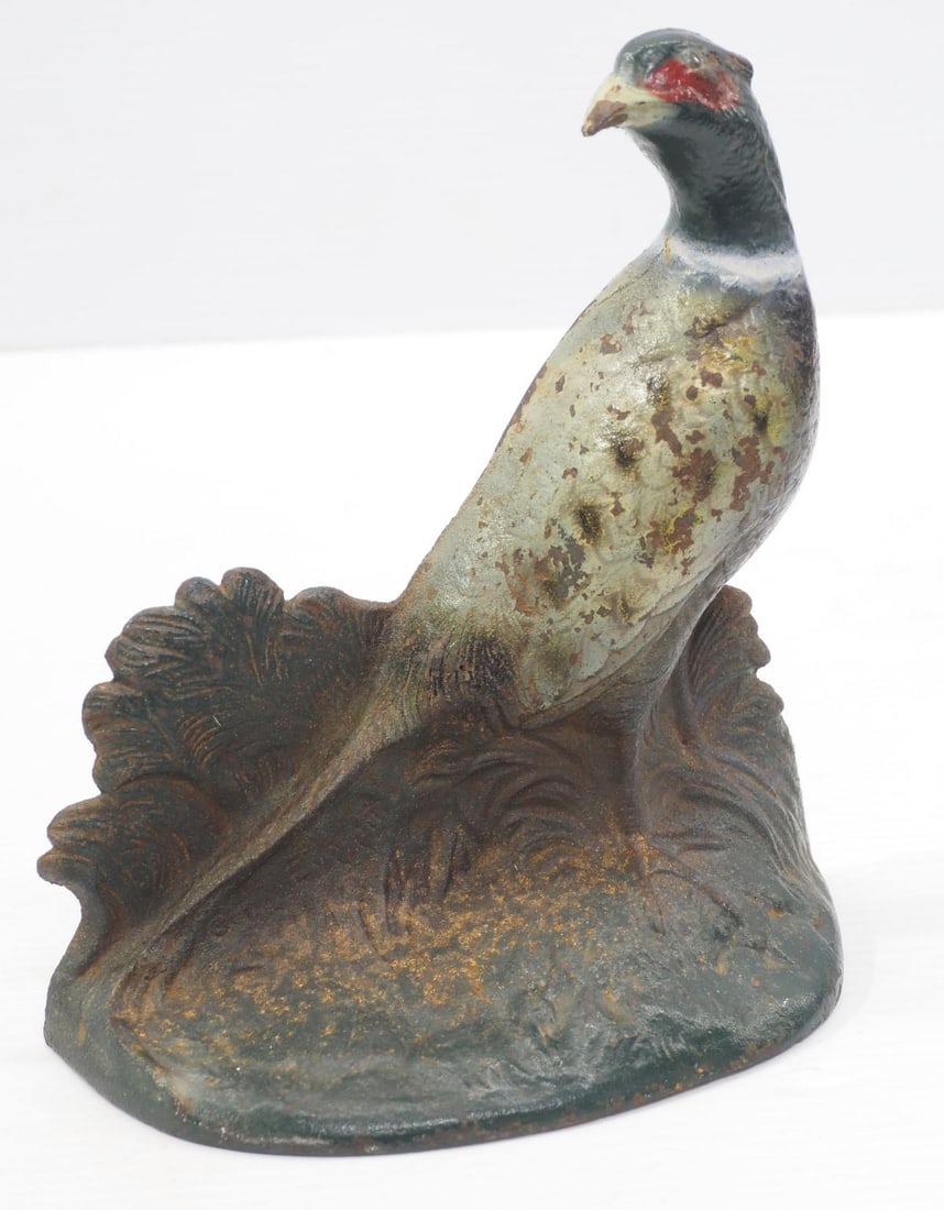 Pheasant cast iron doorstop (1 of 2)