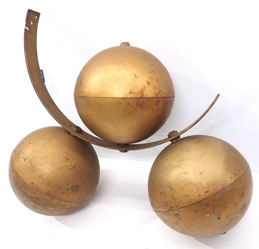 Metal pawn shop trade sign (1 of 2)