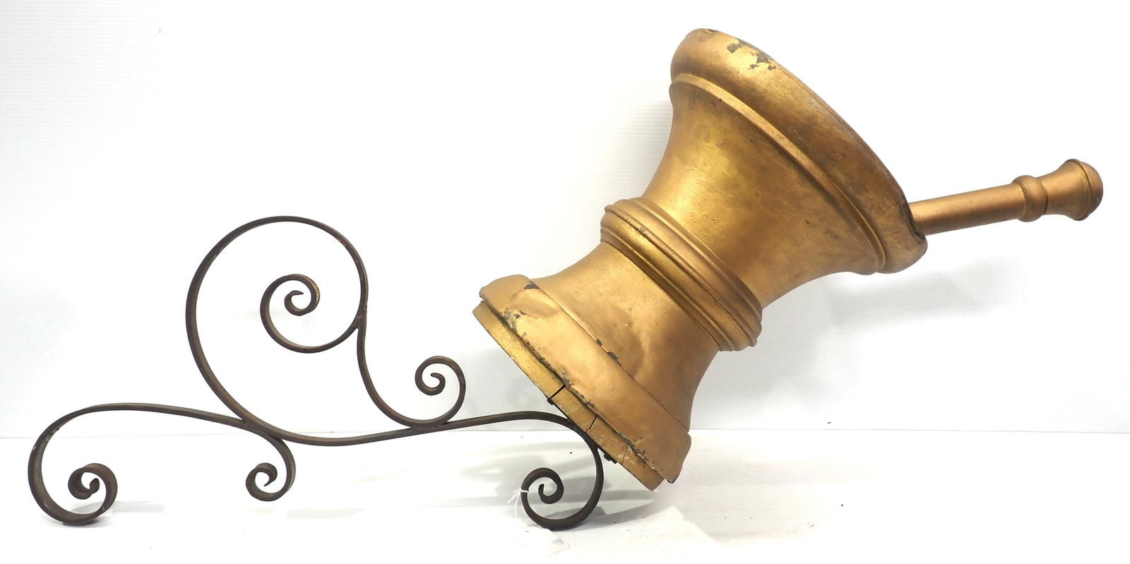 Large tin drug store trade sign (1 of 4)