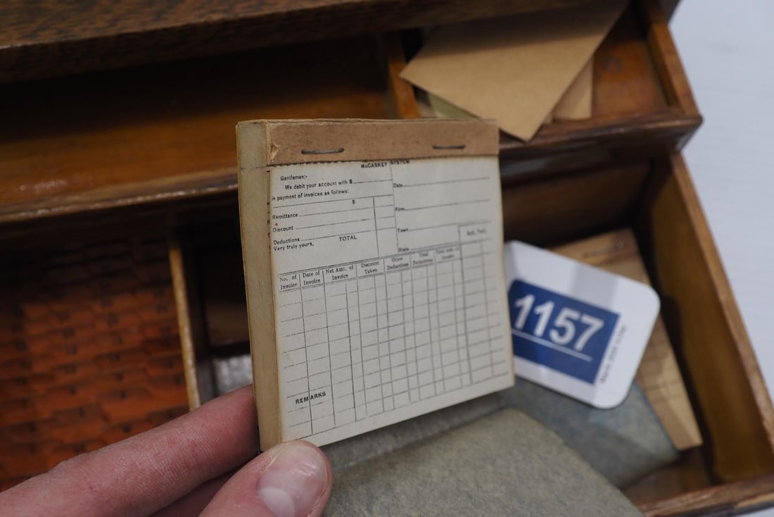 Salesman sample McCaskey Register - 5