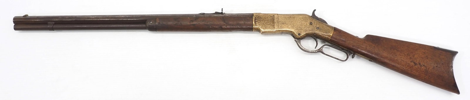 Winchester 1866 .44 cal. Lever-action rifle (1 of 9)