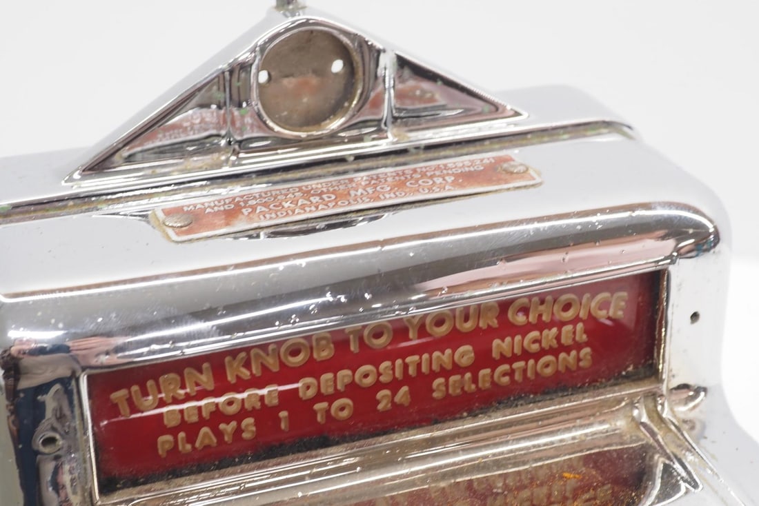 Packard Butler remote jukebox selector wall box - 2