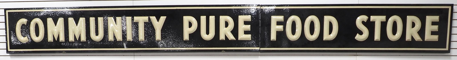Community Pure Food Store sign (1 of 7)