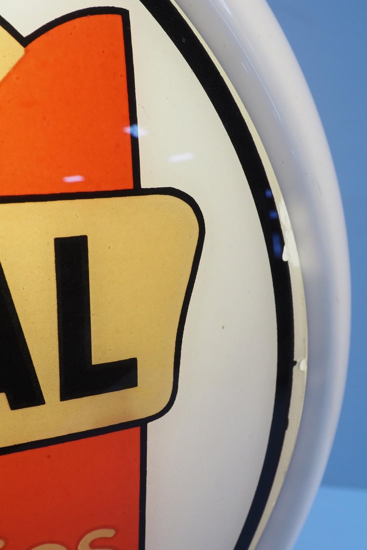 Imperial Refineries gas pump globe - 4