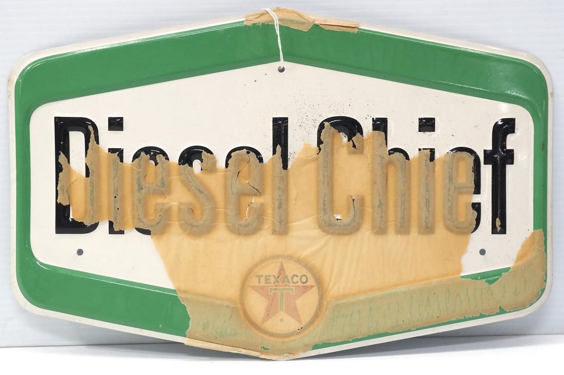 Texaco Chief Diesel sign (1 of 2)