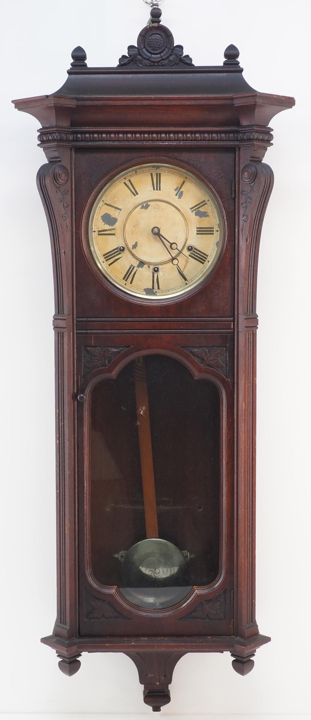 Seth Thomas 'Marcy' Regulator Wall Clock (1 of 7)