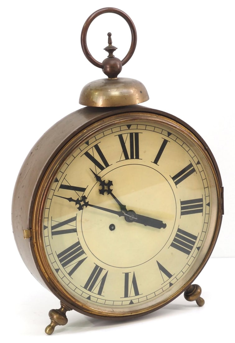 1933 Pocket Watch-shaped Oversized Shelf Clock (1 of 4)
