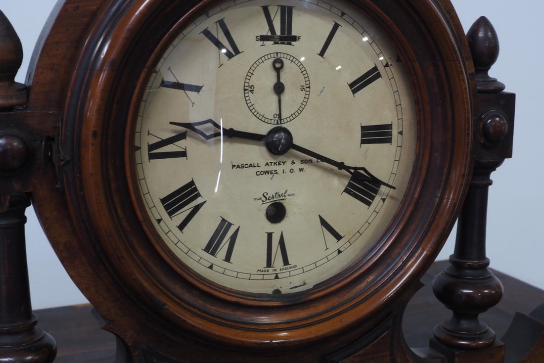 Table-top 19th Century Clock Top Coin-Operated Polyphon 104U Music Box - 3