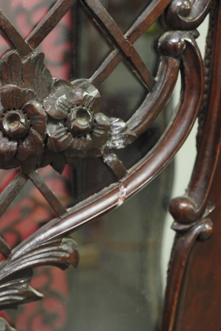 J.J. Elliott Fine Carved Mahogany 9-Tube Tall Case Grandfather Clock c.1890 - 16