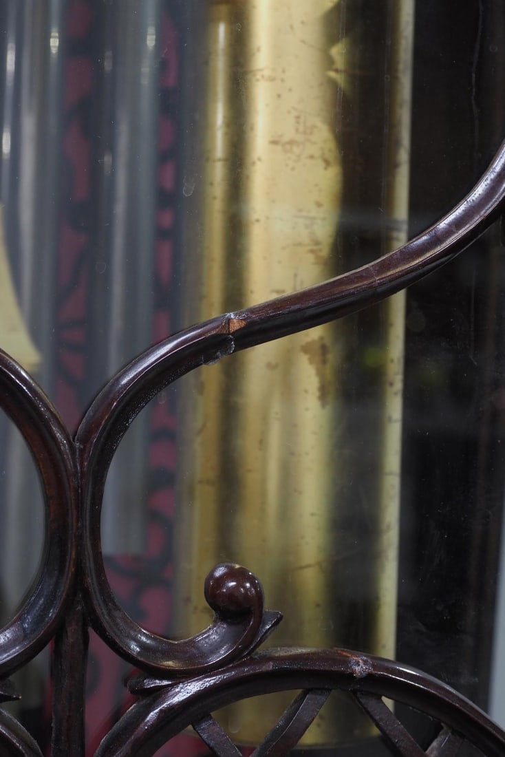 J.J. Elliott Fine Carved Mahogany 9-Tube Tall Case Grandfather Clock c.1890 - 17