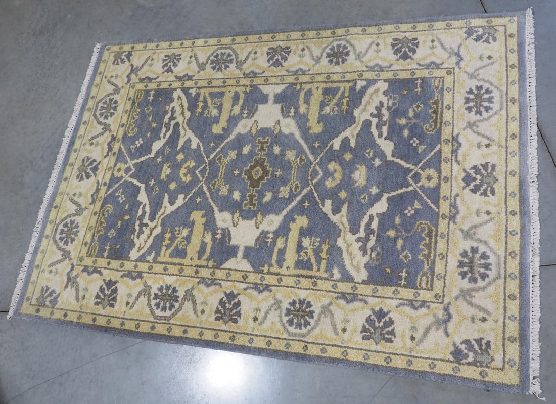 Oushak Wool Oriental Occasional Rug (1 of 2)