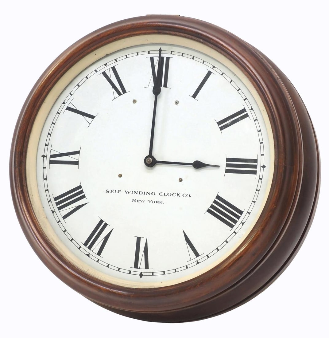 Wood-Cased Secondary Slave Wall Clock (1 of 3)
