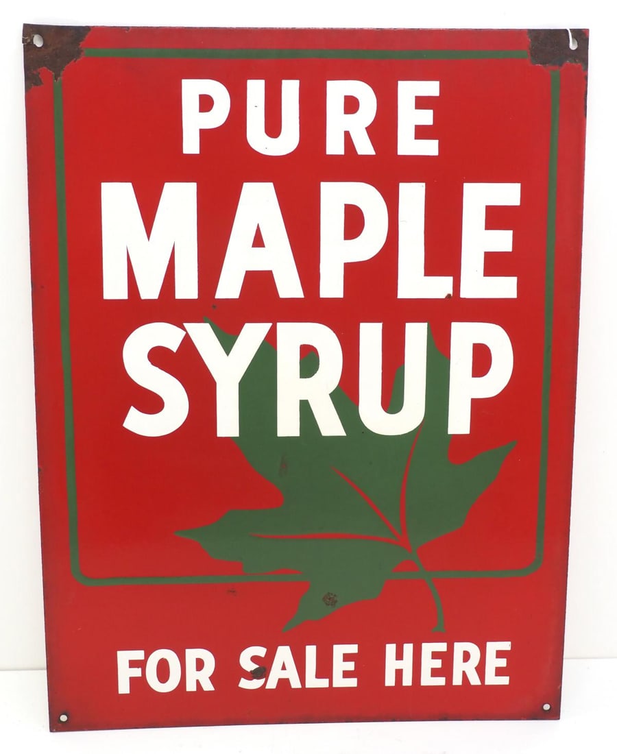Pure Maple Syrup sign (1 of 4)