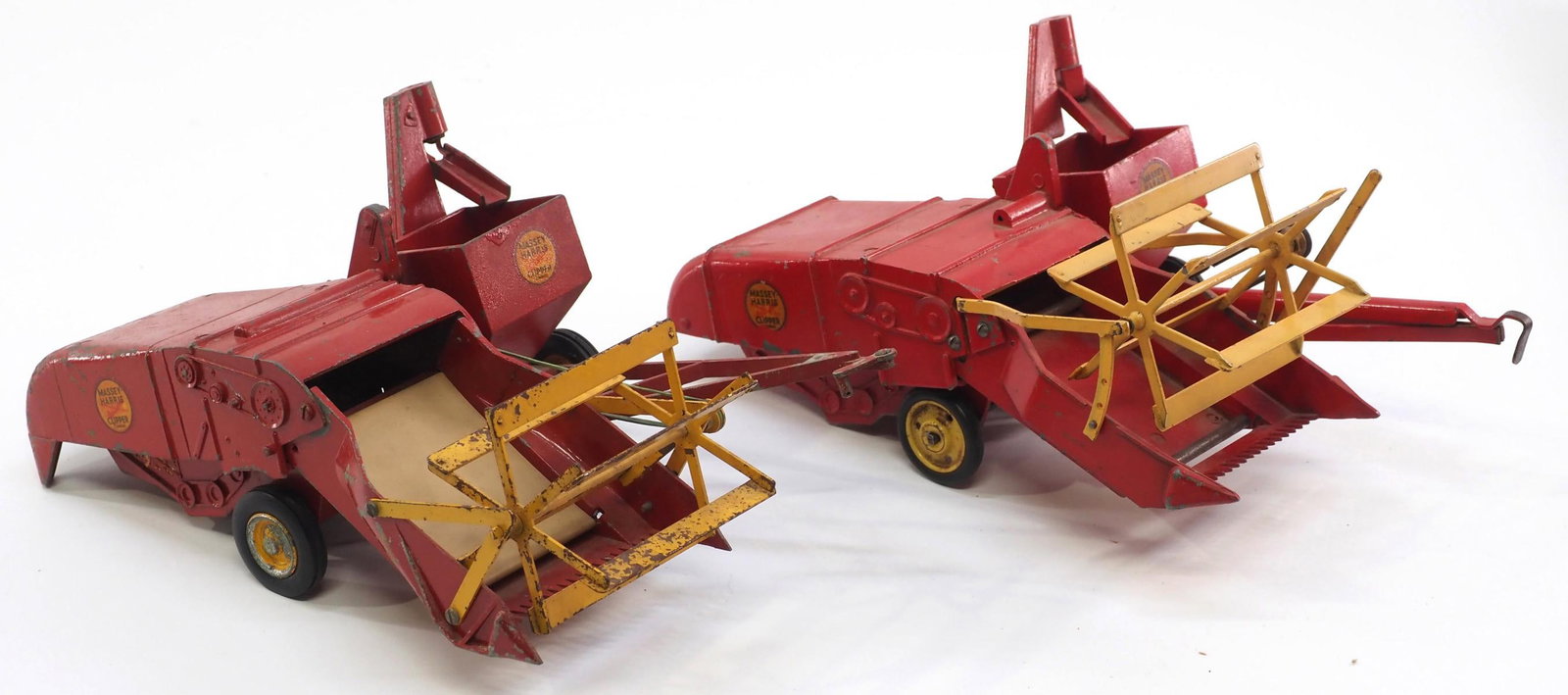 (2) Reuhl Massey Harris pull-type combines (1 of 4)